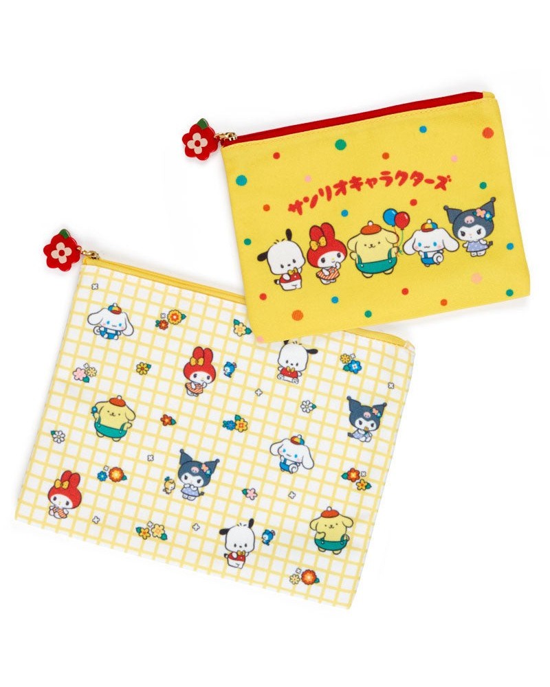 Sanrio Characters 2-Piece Pouch Set (Retro Room Series) $13.43 Bags