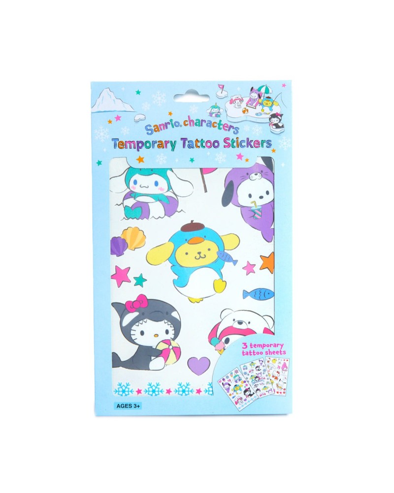 Sanrio Characters Tattoo Stickers (Ice Island Series) $5.00 Stationery