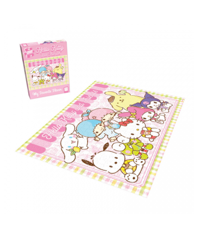 Hello Kitty and Friends My Favorite Flavor 1000-pc Puzzle $10.43 Toys