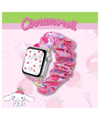 Cinnamoroll x Sonix Strawberries Scrunchie Apple Watch Band $18.80 Accessories