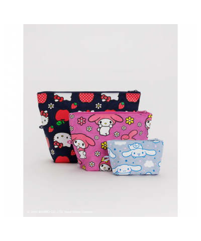 Hello Kitty and Friends x Baggu Go Pouch Set $17.60 Bags