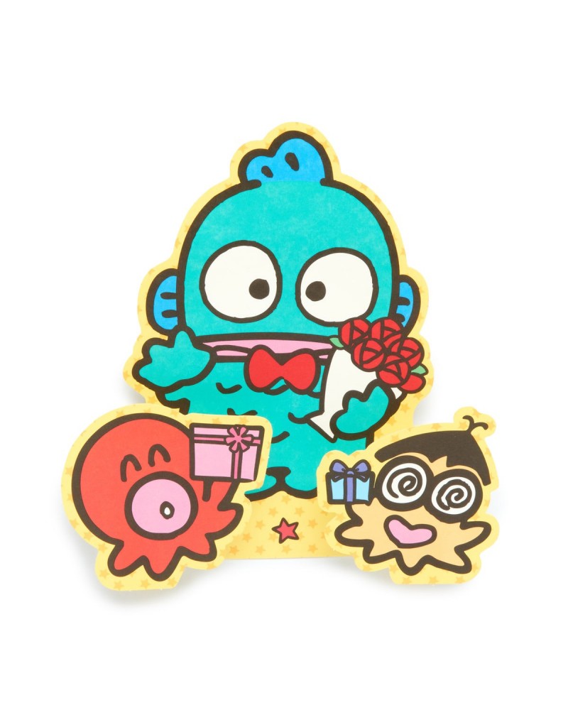 Hangyodon Stickers and Greeting Card $1.00 Stationery