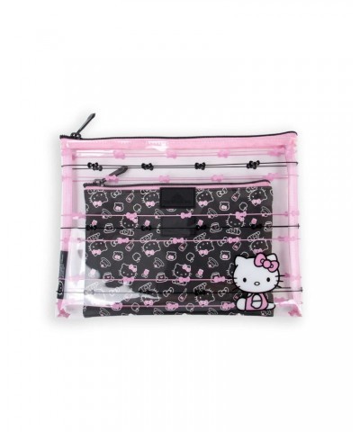 Hello Kitty x Impressions Slim Pouch Set (Black) $12.76 Beauty