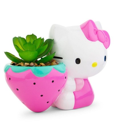 Hello Kitty Strawberry Mini Ceramic Planter $10.32 Home Goods