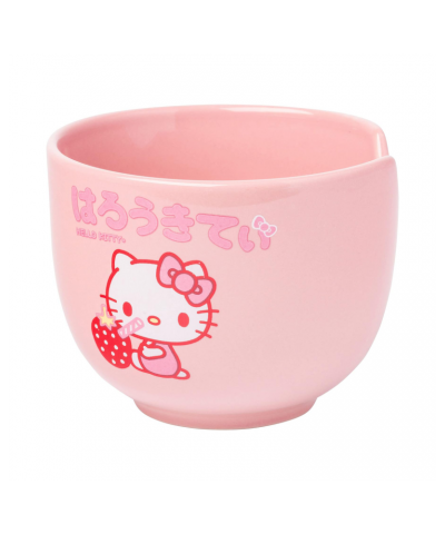 Hello Kitty Ceramic Ramen Bowl and Chopstick Set (Strawberry Milk) $8.20 Home Goods