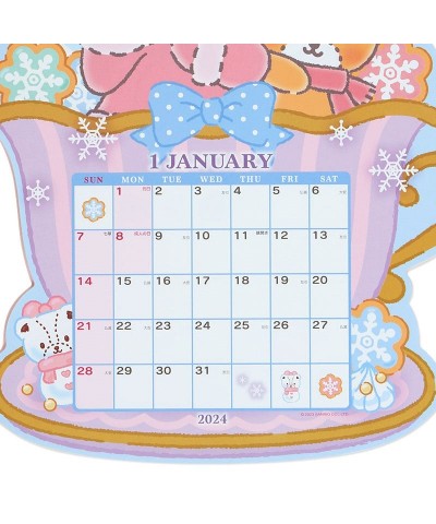 Hello Kitty 2024 Die-Cut Wall Calendar $11.25 Seasonal