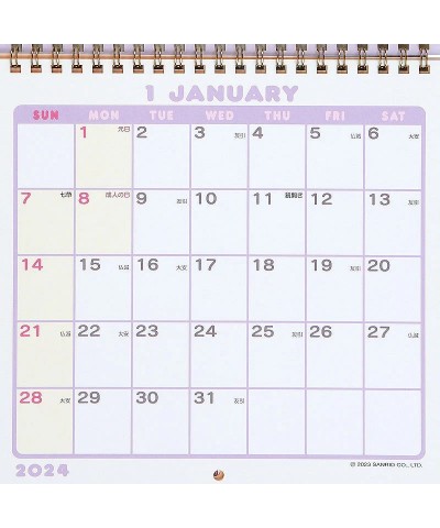 Hello Kitty 2024 Wall Calendar $7.66 Seasonal