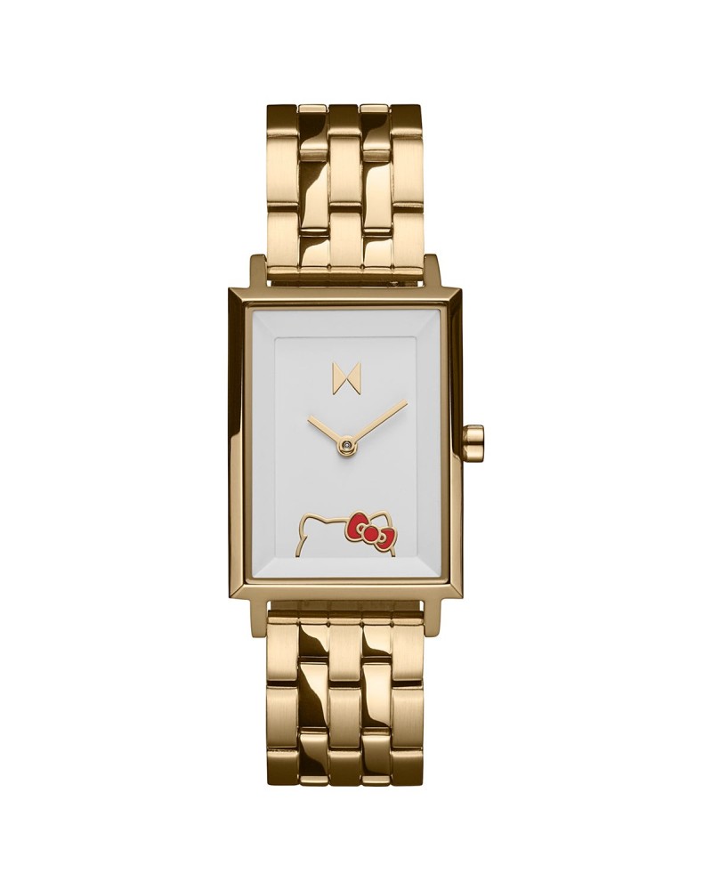 Hello Kitty x MVMT Signature Square Watch (Yellow Gold) $110.88 Jewelry