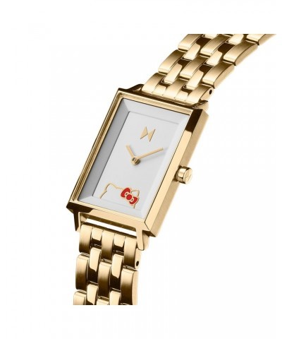 Hello Kitty x MVMT Signature Square Watch (Yellow Gold) $110.88 Jewelry