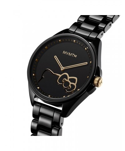 Hello Kitty x MVMT Coronada Watch (Gloss Black) $158.40 Jewelry