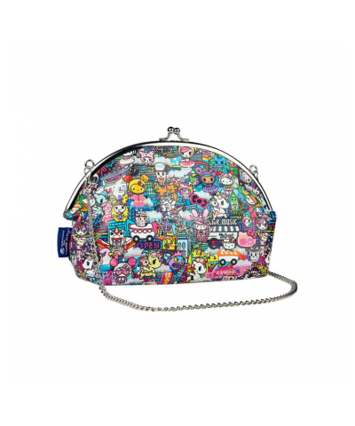 Hello Kitty x Tokidoki Kiss Lock Purse (Midnight Metropolis) $15.12 Bags