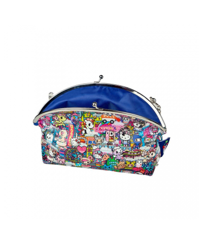 Hello Kitty x Tokidoki Kiss Lock Purse (Midnight Metropolis) $15.12 Bags