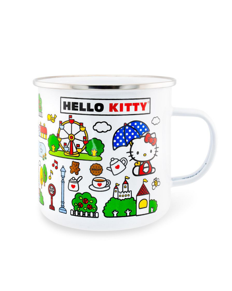 Hello Kitty Enamel Camper Coffee Mug $4.75 Home Goods