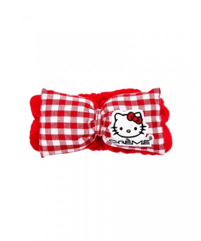 Hello Kitty x The Crème Plush Spa Teddy Headyband (Red Gingham) $7.84 Beauty
