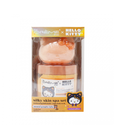 Hello Kitty x The Crème Shop Silky Skin Spa Set (Caramel Pumpkin Latte) $9.00 Beauty