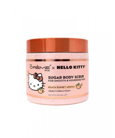 Hello Kitty x The Crème Shop Sugar Body Scrub (Peach Sunset) $5.88 Beauty