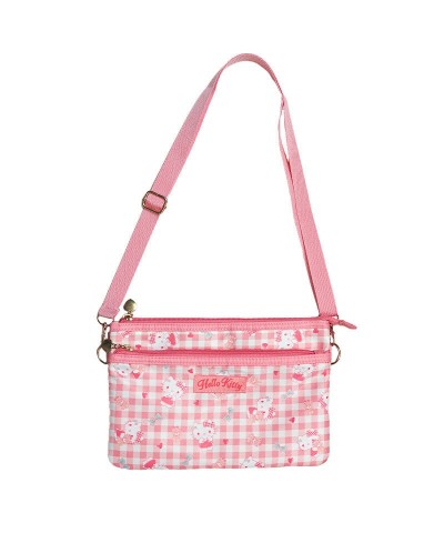 Hello Kitty Gingham Crossbody Bag $17.86 Bags