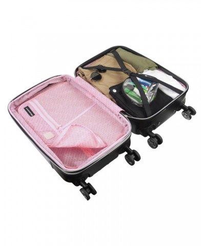 Hello Kitty x FUL 21" Hardshell Carry-on Luggage in Black $102.59 Travel