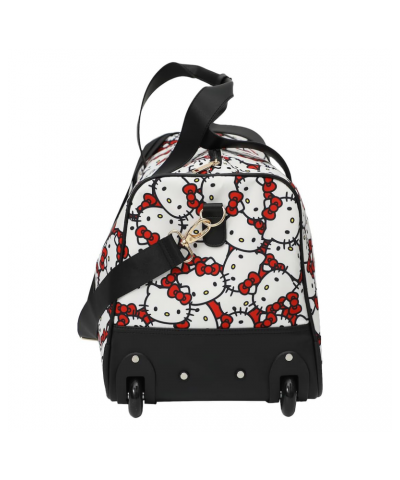 Hello Kitty All-Over Print Rolling Duffle Bag $51.00 Travel