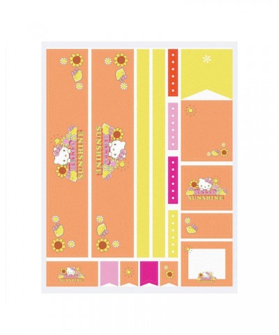 Hello Kitty x Erin Condren Sticker Sheet (Hello Sunshine) $2.16 Stationery