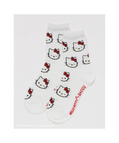 Hello Kitty x Baggu Crew Sock (Snow) $6.72 Accessories