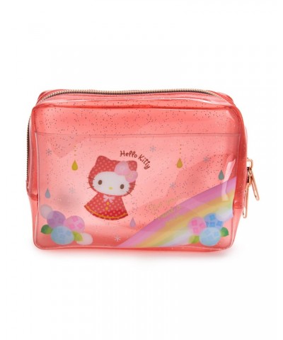 Hello Kitty Glitter Zipper Pouch (Rainy Days Series) $17.64 Bags