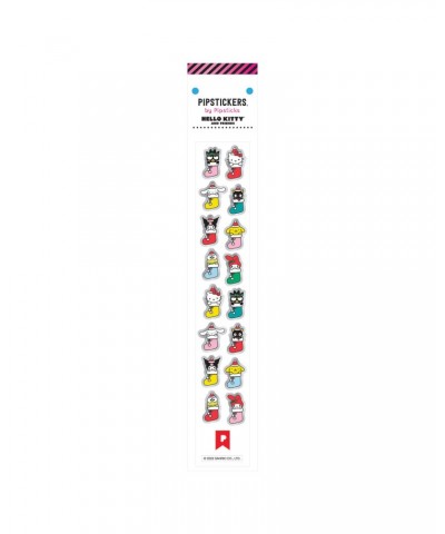 Hello Kitty And Friends x Pipsticks Mini Christmas Stocking Sticker Sheet $1.92 Stationery