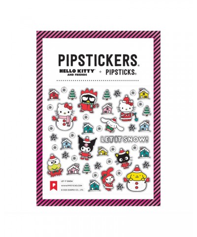 Hello Kitty And Friends x Pipsticks Let It Snow Sticker Sheet $2.64 Stationery