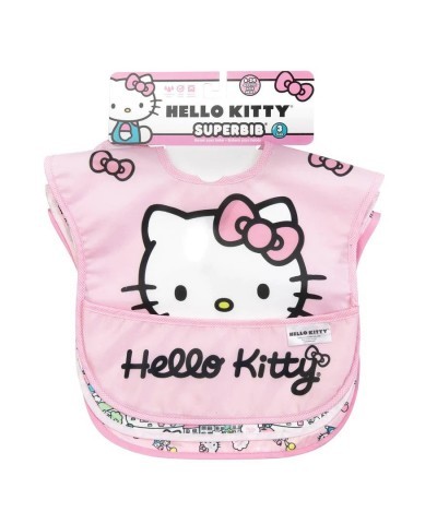 Hello Kitty x Bumkins SuperBib 3-Piece Set $9.85 Kids