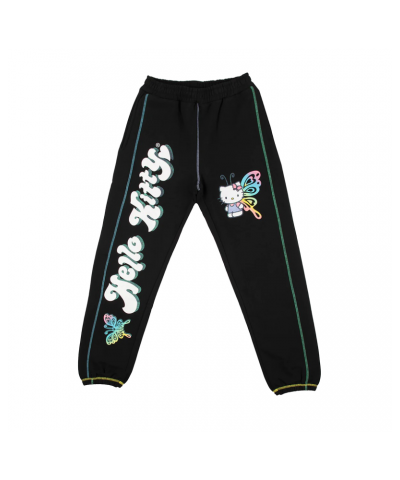 Hello Kitty x Dumbgood Butterfly Glitter Sweatpants $39.60 Apparel