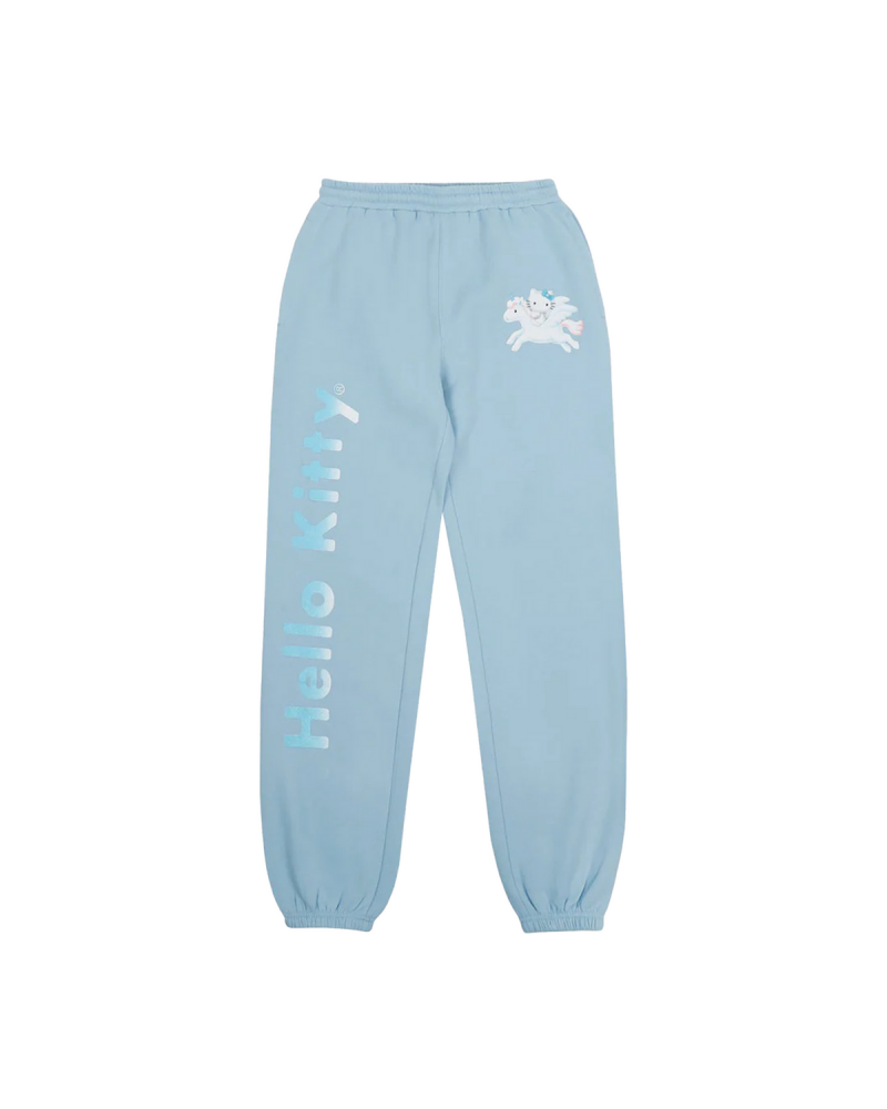 Hello Kitty x Dumbgood Unicorn Glitter Sweatpants (Cloud) $18.90 Apparel