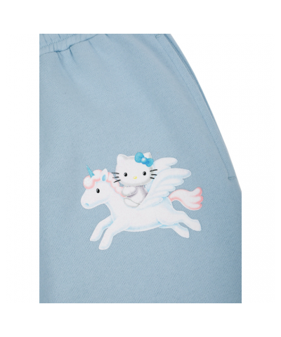 Hello Kitty x Dumbgood Unicorn Glitter Sweatpants (Cloud) $18.90 Apparel