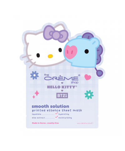 Hello Kitty & BT21 Smooth Solution Printed Essence Sheet Mask $2.00 Beauty