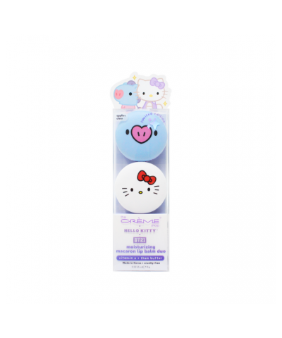 Hello Kitty & BT21 MANG Moisturizing Macaron Lip Balm Duo $9.54 Beauty