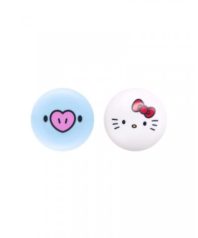 Hello Kitty & BT21 MANG Moisturizing Macaron Lip Balm Duo $9.54 Beauty