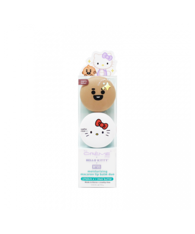 Hello Kitty & BT21 SHOOKY Moisturizing Macaron Lip Balm Duo $10.62 Beauty