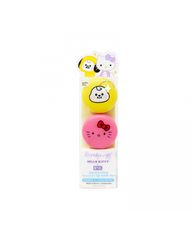 Hello Kitty & BT21 CHIMMY Moisturizing Macaron Lip Balm Duo $8.28 Beauty