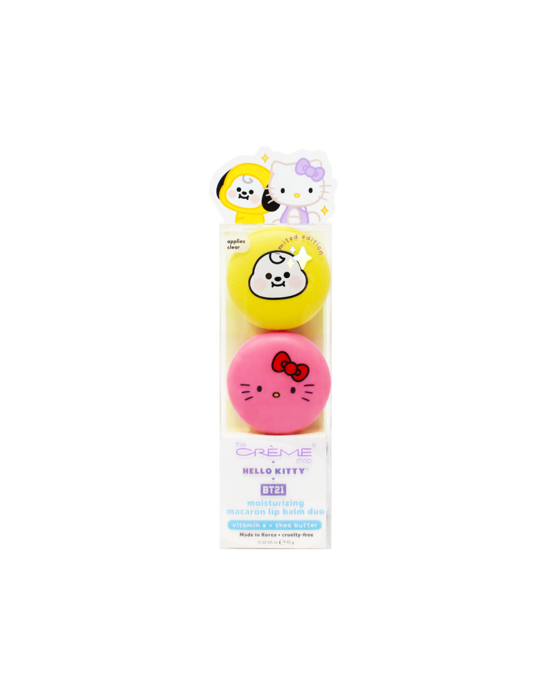 Hello Kitty & BT21 CHIMMY Moisturizing Macaron Lip Balm Duo $8.28 Beauty