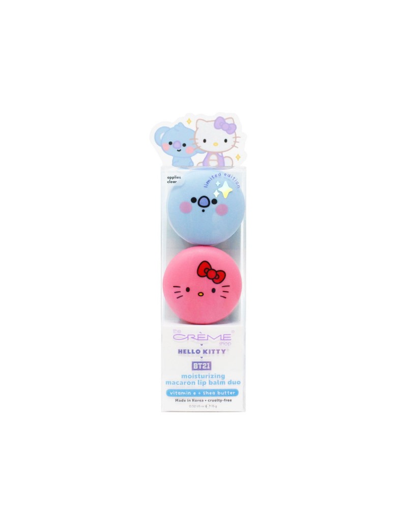 Hello Kitty & BT21 KOYA Moisturizing Macaron Lip Balm Duo $8.82 Beauty