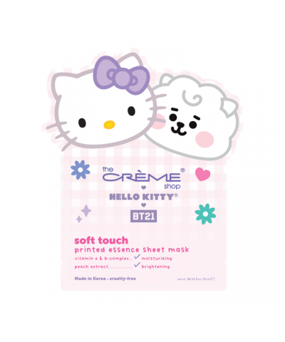 Hello Kitty & BT21 Soft Touch Printed Essence Sheet Mask $1.84 Beauty