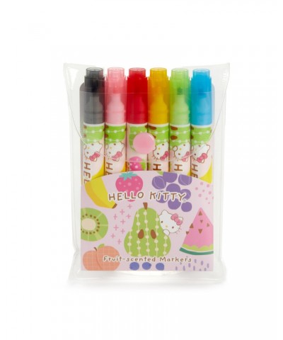Hello Kitty Fruit Scented Marker Set $8.99 Stationery