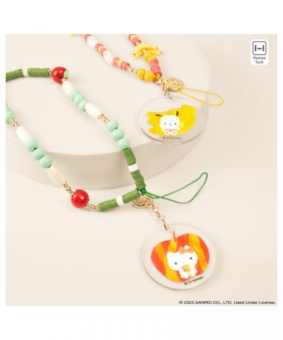 Hello Kitty Apple Beaded Charm Mobile Phone Wrist Strap $7.35 Charm Strap