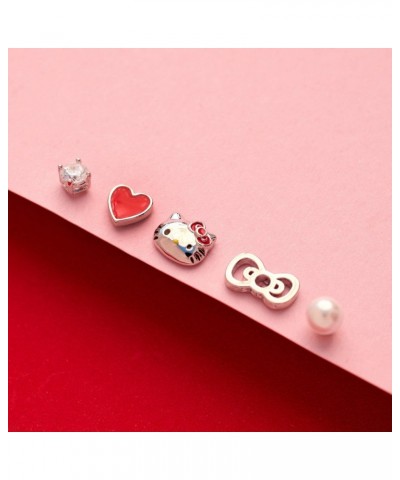 Hello Kitty x Pura Vida Mix-n-Match Stud Earring Pack $18.70 Jewelry