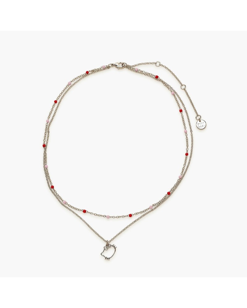 Hello Kitty x Pura Vida Layered Choker Necklace $12.30 Jewelry