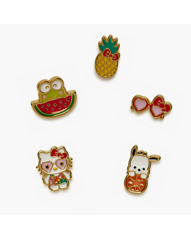 Hello Kitty and Friends x Pura Vida Tropical Mix-n-Match Stud Earring Pack $13.94 Jewelry