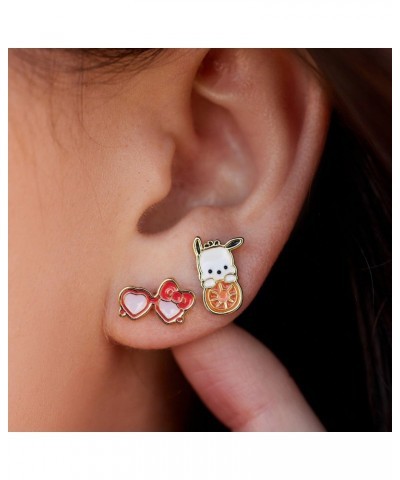 Hello Kitty and Friends x Pura Vida Tropical Mix-n-Match Stud Earring Pack $13.94 Jewelry