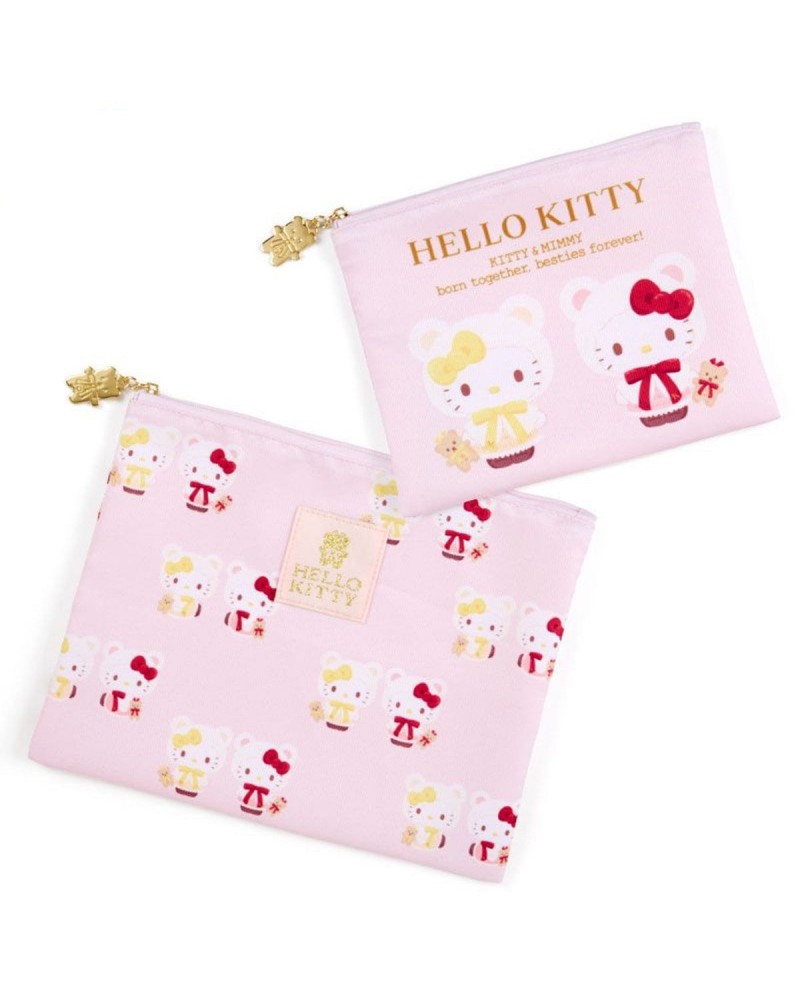 Hello Kitty 2-Piece Pouch Set (Happy Birthday Cape Series 2022) $11.25 Bags