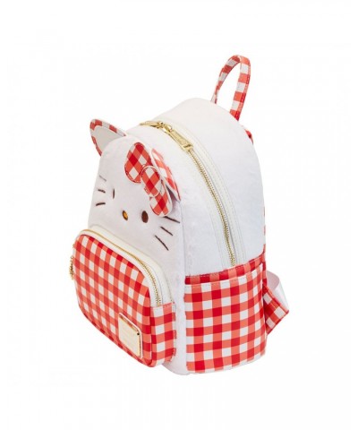 Hello Kitty x Loungefly Gingham Mini Backpack $40.32 Bags