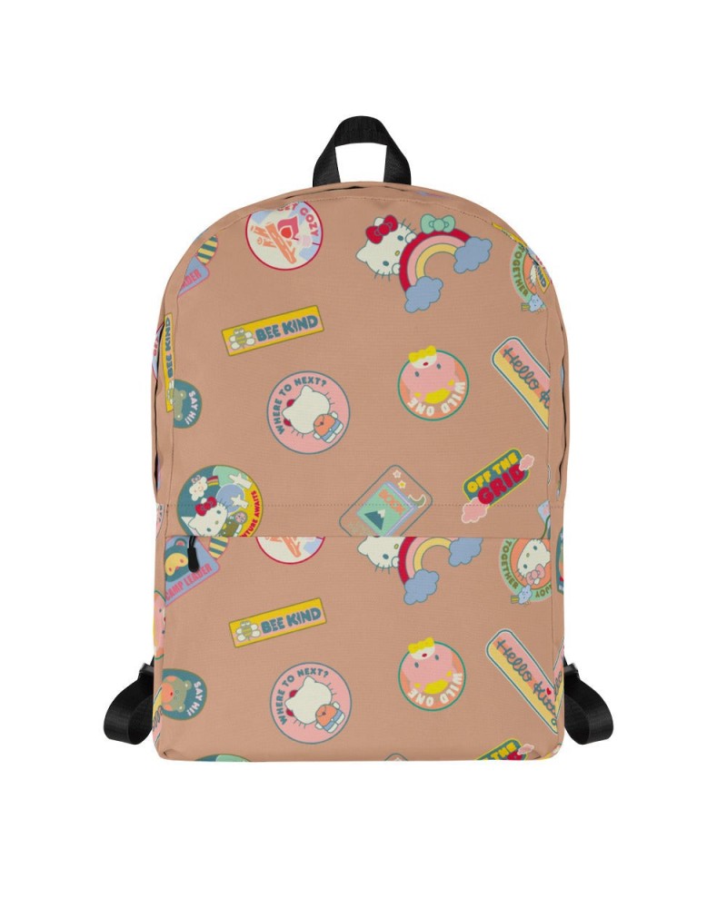 Hello Kitty Adventure Camp All-Over Print Backpack $18.45 Bags