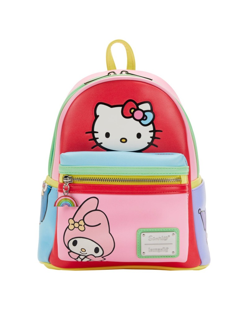 Hello Kitty and Friends x Loungefly Color-Block Mini Backpack $44.88 Bags